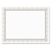 Southworth Premium Certificates White Spiro Silver Foil Border 66 lb  8 5 x 11 15/Pack CTP2W - 2 of 4