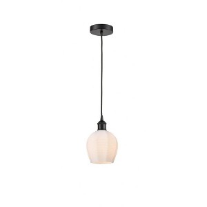 Norfolk - 1 Light Cord Hung Mini Pendant In Industrial Style-9.63 Inches Tall and 5.75 Inches Wide - 1 of 1