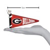 Old World Christmas 62306 Glass Blown Georgia Pennant Ornament - 3 of 3