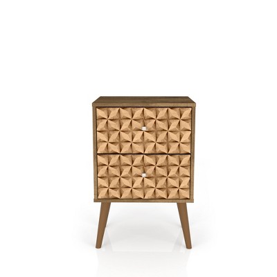 Liberty 2.0 Mid Century Modern Nightstand - Manhattan Comfort