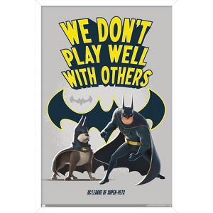 Trends International DC Comics Movie League of Super-Pets Framed Wall Poster Prints - 1 of 4