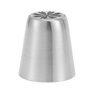 Unique Bargains Piping Tip 304 Stainless Steel Silver Tone 0.98"x1.46"x1.65" 1 Pcs - 1 of 3