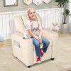 Infans Kids Recliner Chair w/Cup Holder & Side Pocket Adjustable Backrest Footrest - 3 of 4