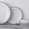 Noritake Regina Platinum Set of 4 Salad/Dessert Plates - 4 of 4