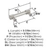 Amerock Farewind Pull for Cabinets, Drawers, and Furniture - 3 of 4