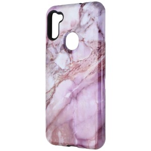 MyBat Fuse Hybrid Series Dual-Hybrid Case for Samsung Galaxy A11 - Purple Marble - 1 of 1