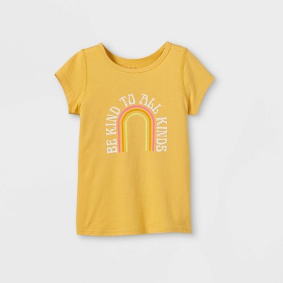 Toddler Girls' Adaptive Printed Short Sleeve Graphic T-Shirt - Cat & Jack™