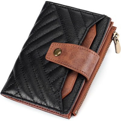 Clotth Womens Wallet - RFID Blocking Compact PU Leather Bifold Design,9 Card Slots & Coin Pocket - for Pocket,Crossbody Bag