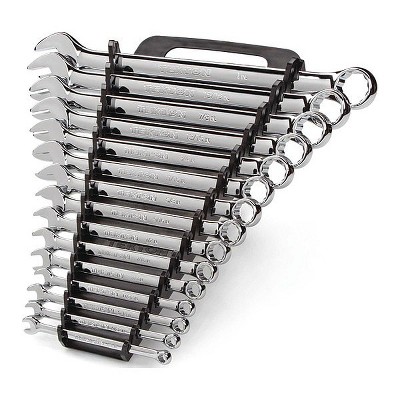 Tekton  Comb. Wrench Set,1/4-1" 15 pcs. 18772