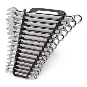 Tekton  Comb. Wrench Set,1/4-1" 15 pcs. 18772 - 1 of 4