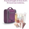 Narwey Small Hanging Toiletry Bag Women Travel Makeup Bag Organizer Toiletries Bag - 2 of 3