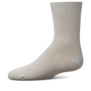 Memoi Toddler's and Kids' Basic Soft Rayon from Bamboo Crew Socks - 1 of 4