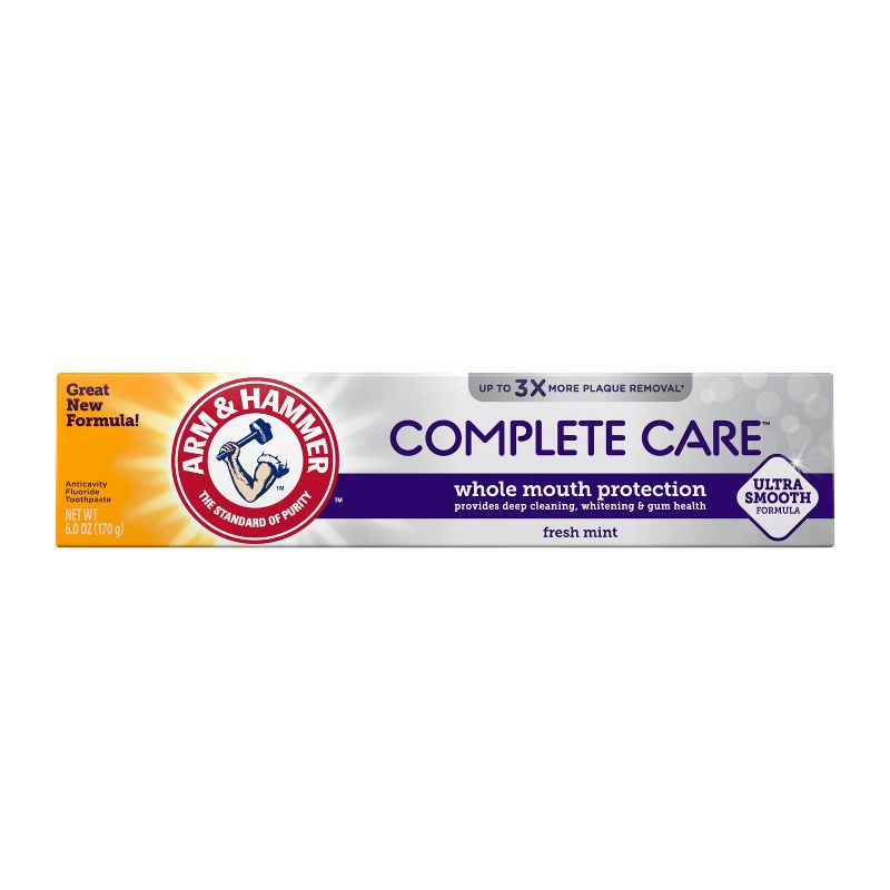 ARM &#38; HAMMER Complete Care Toothpaste - Fresh Mint - 6oz, 1 of 10