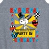 Women's - Peanuts - Karneval Biggest Oldest Party Germany Graphic Racerback Tank - 2 of 4