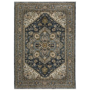 Oriental Weavers Aberdeen 1144Q Blue/ Taupe Indoor Area Rug - 5'3" x 7'6" - 1 of 4
