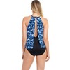 Women's Aubrey High Neck One Piece Swimsuit - Magicsuit - 2 of 3