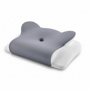 LISM Cervical Pillow with Pillowcase,Breathable Memory Foam Contour Pillow for Side,Back,Stomach Sleepers - 1 of 4