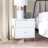 Anastasia Nightstand White - CosmoLiving by Cosmopolitan - image 2 of 4