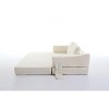 NicBex Convertible Sofa Bed Folding Sofa Bed 2 Seater Couch with Side Pockets, Removable Backrest - 4 of 4