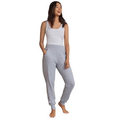 Ellos Women's Plus Size Knit Jogger Sleep Pants, 38/40 - Heather