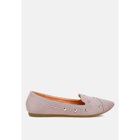 Обувь London Rag Womens Olesia Stud Emebllished Ballet Flats 7
