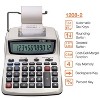 Victor 1208-2 Two-Color Compact Printing Calculator Black/Red Print 2.3 Lines/Sec 12082 - image 2 of 4