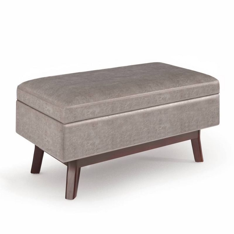 Small Ethan Rectangular Storage Ottoman and benches - WyndenHall, 3 of 8