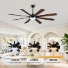 HUMHOLD 72 Inch Ceiling Fan with Light Remote, Smart LED Ceiling Fans, Modern Low Profile Dimmable Light Ceiling Fan - 4 of 4