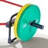 VEVOR Trap Bar Hex Bar, 2-Inch Hex Barbell, 500 LBS Capacity Shrug Bars, Weightlifting and Strength Training Equipment, Red - 2 of 4