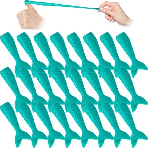 ArtCreativity 24 PCS Mermaid Tail Finger Slingshot Toys for Kids - 1 of 4