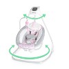 Silla mecedora para bebé Ingenuity Compact Soothing Swing eléctrica cassidy  gris/rosa claro