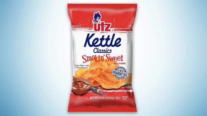 Utz Kettle Classics Smokin&#39; Sweet  BBQ Potato Chips - 7.5oz, 2 of 9, play video