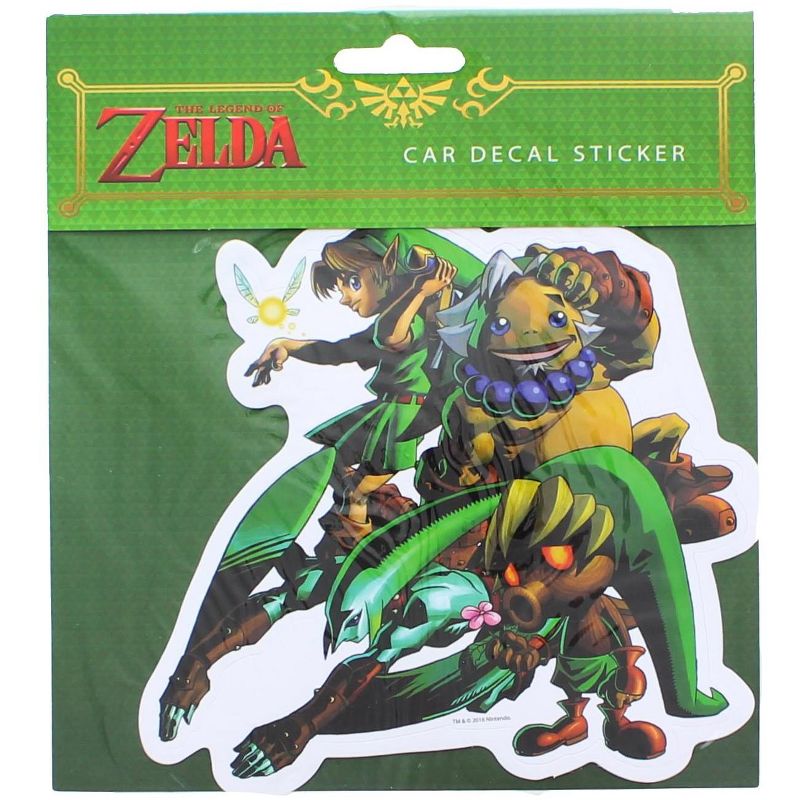 Just Funky The Legend of Zelda Link Car Decal Sticker, 2 of 3