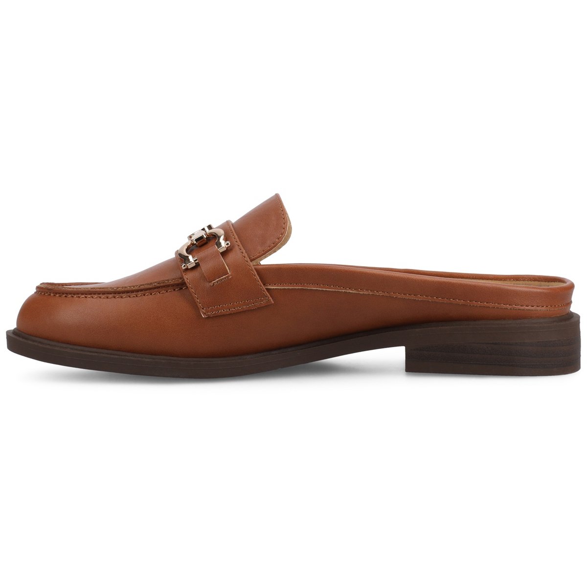 Женские туфли Journee Collection Journee Women's Rayla Loafers, Cognac PU 8 — фото 2