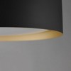 ET2 Lighting Echo 1 - Light Flush Mount in  Black/Gold - 2 of 4