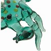 Gallerie II Aqua Crab Glass Ornament - 3 of 3