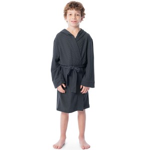 Fruit of the Loom Kid's Lightweight Waffle Robe - 1 of 4