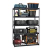 Heavy Duty 5-Tier Storage Shelves – Metal Utility Rack with Adjustable Shelves, 2500 lbs Capacity, 48" W x 18" D x 72" H, Organizer - 3 of 4