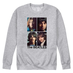 Men's - The Beatles - White Album-Men's Crew Fleece Sweatshirt Graphic Fleece Sweatshirt - 1 of 4