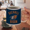 Bucknell Bison Ceramic Coffee Mug Novelty Gift Mugs for Coffee Tea and Hot Drinks 11oz White - 4 of 4