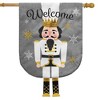 Briarwood Lane Christmas Burlap House Flag 40x28 For Outdoor The Nutcracker House Flag Flag For Christmas House Flag - 2 of 3