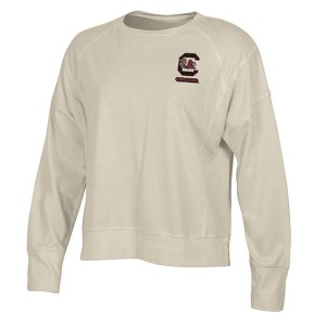 NCAA South Carolina Gamecocks Women's Long Sleeve Cream T-Shirt - 1 of 3