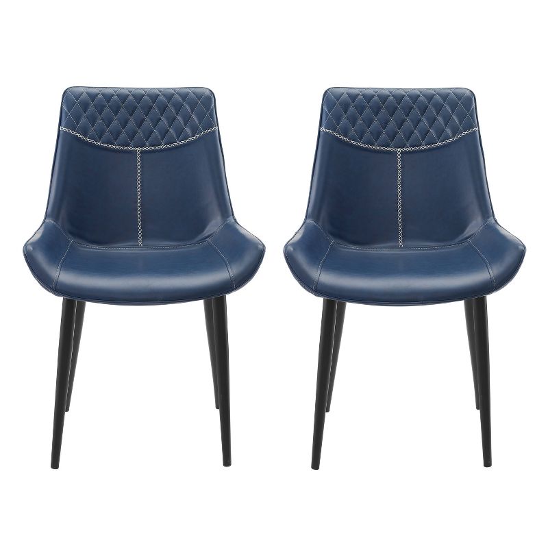 2pc Edler Dining Chairs - Linon, 2 of 13