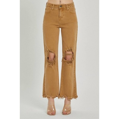 Women's Wo's Distressed Straight In Plus - RISEN