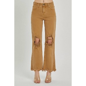 Women's Wo's Distressed Straight In Plus - RISEN - 1 of 3