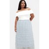 Women's Plus Size Averi Skirt - sky blue | CITY CHIC - 2 of 4