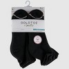 Goldtoe Signature Collection Women's 6pk Modern Essentials Cotton Quarter Socks - 4-10 - 2 of 2
