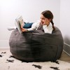 Big Joe Bean Bag Chair with Removeable Cover, Foam Filled, Multiple Sizes and Fabrics, All Ages - 3 of 4