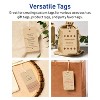 Avery 2" x 3-1/2" Rectangle Rounded Corner Tags, Kraft Brown, 80ct - 3 of 4