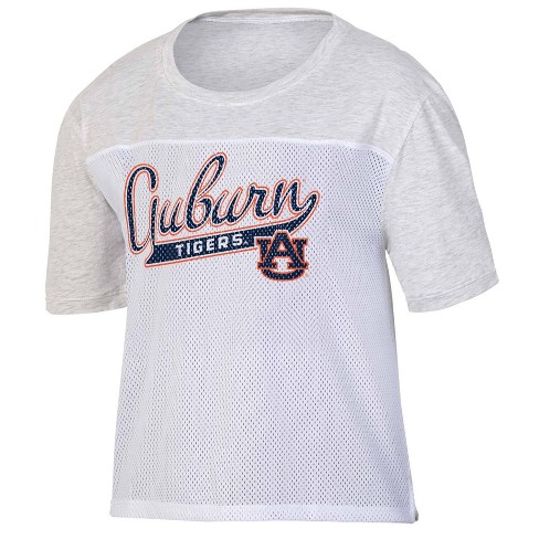 Ncaa Auburn Tigers Women's Mesh Jersey T-shirt : Target